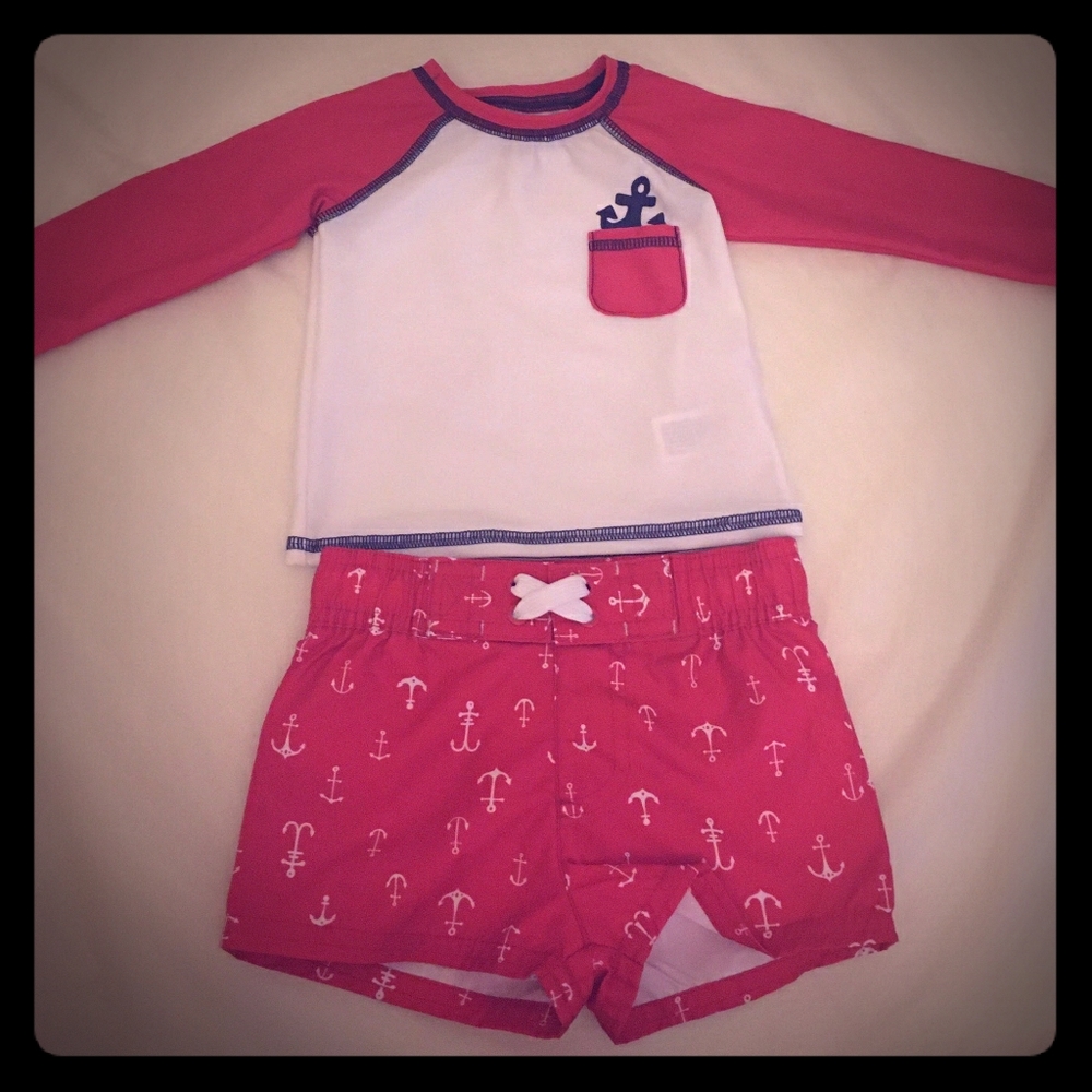 Baby boy swimsuit set